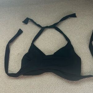 Black Athleta Swim top